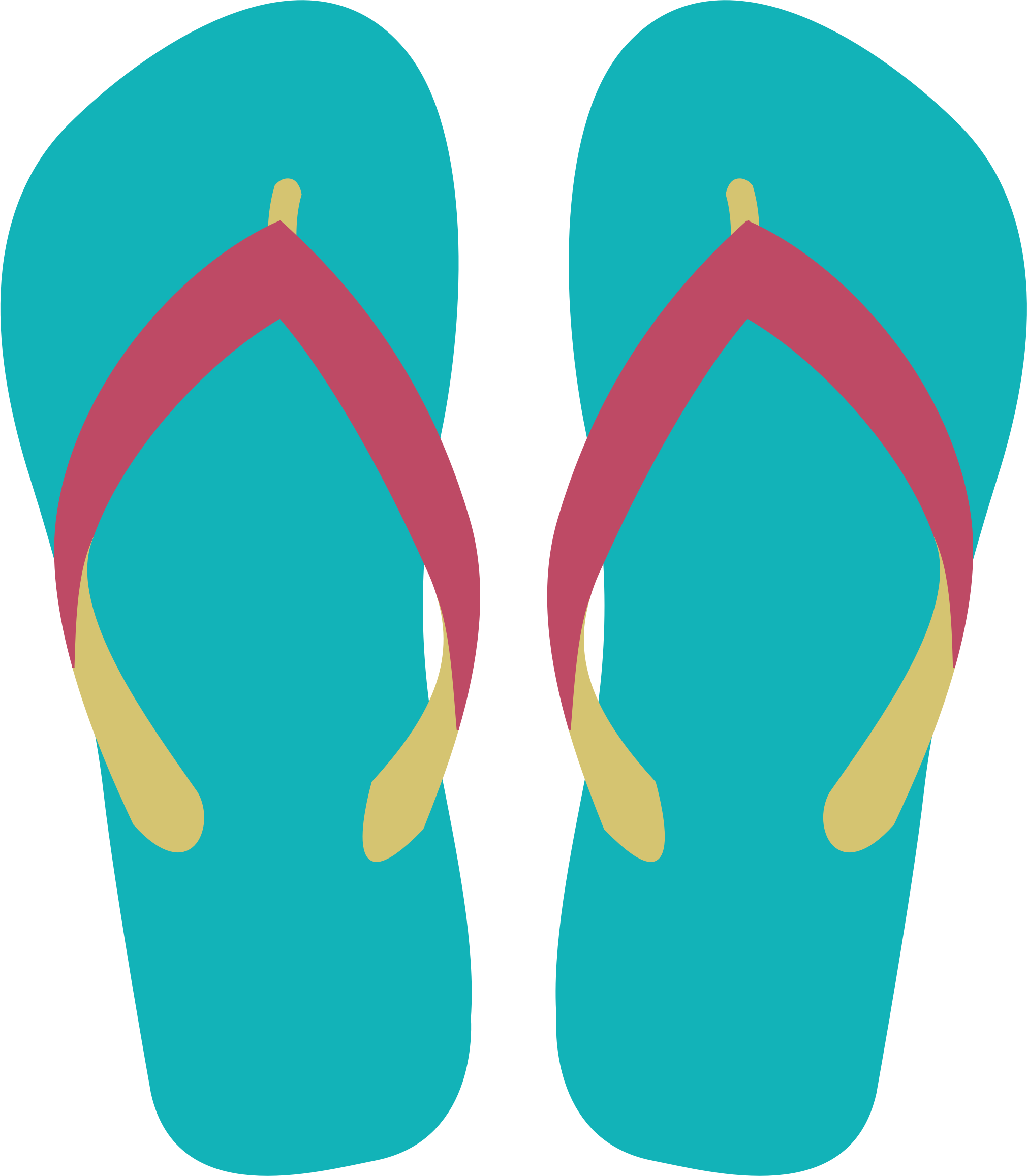 clipart beach foot