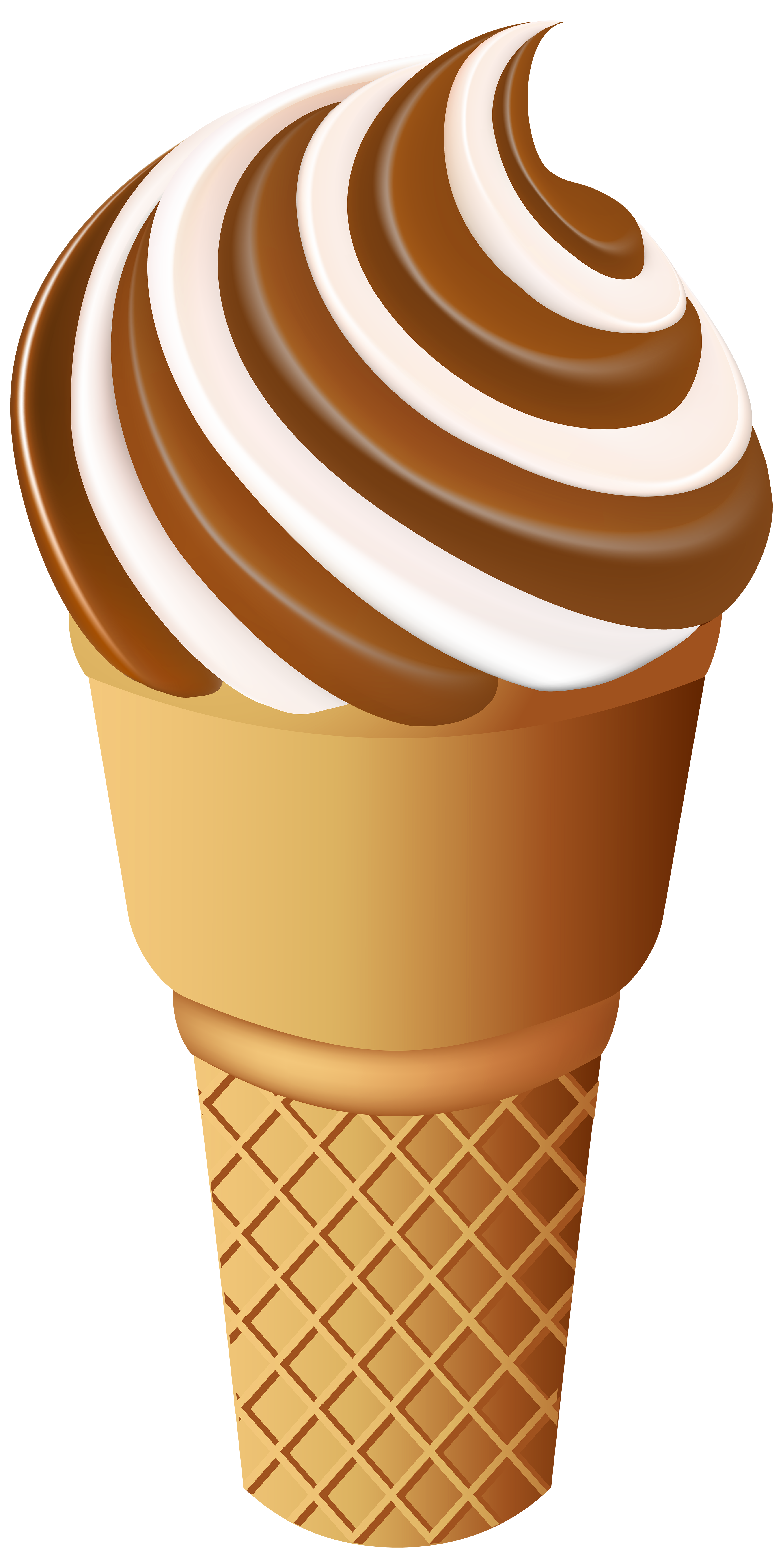 Ice cream png clip. Sundae clipart soft serve