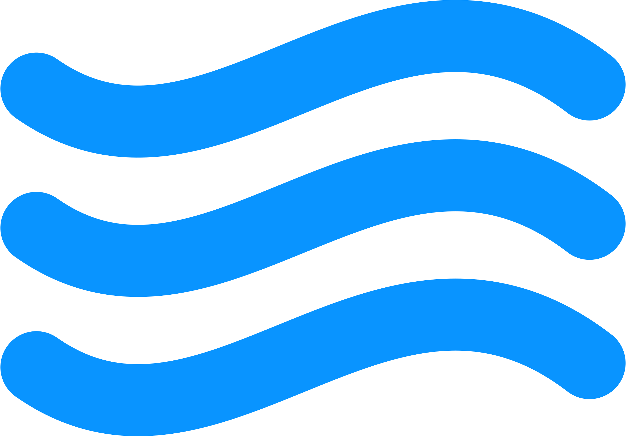 Simple water icon big. Waves clipart symbol