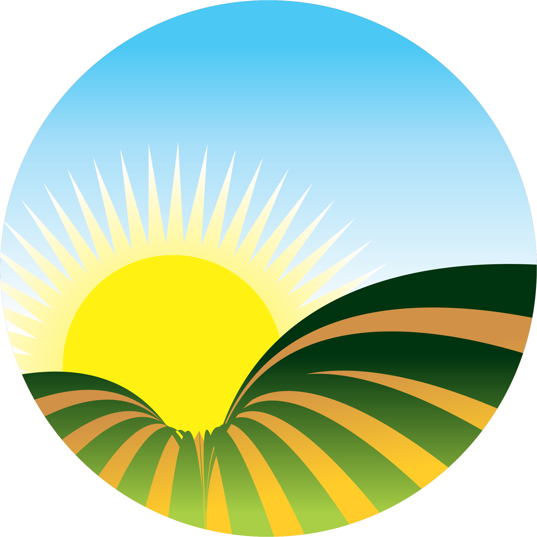 Clipart farm sunrise. Icon icons png free