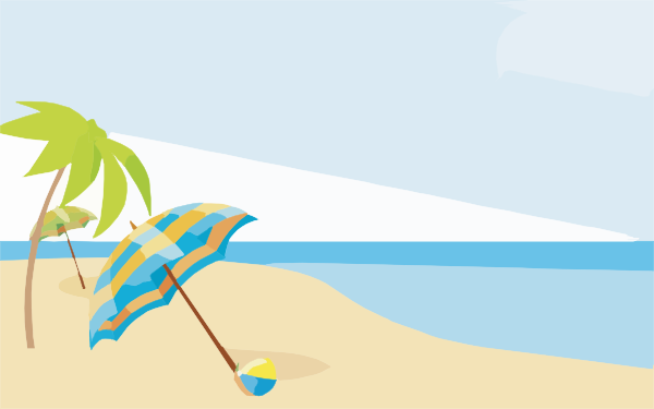 Landscape clipart beach. Free summer cliparts download
