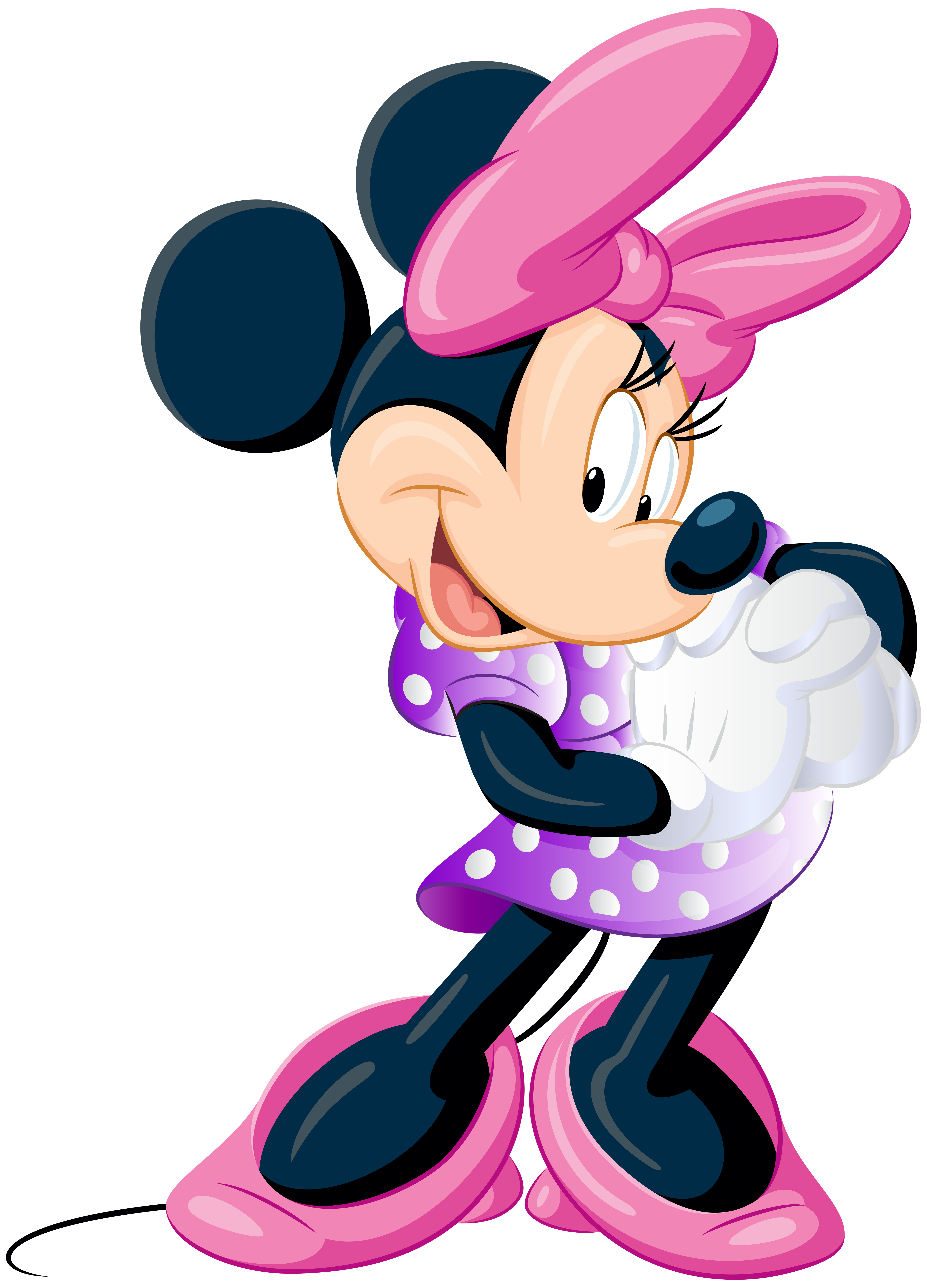 Daydreaming clipart cartoon. Minnie mouse free clip