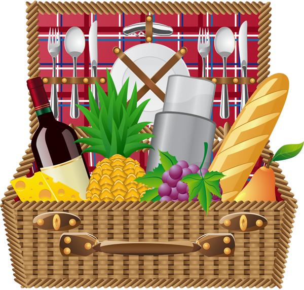 Web design development pinterest. June clipart picnic basket