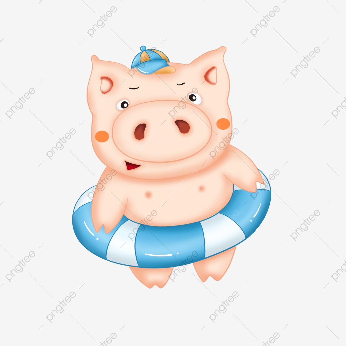 Clipart pig beach. Vacation year of the