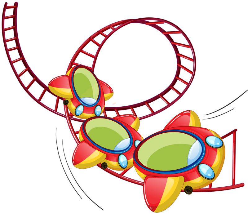 Red clipart roller coaster.  png pinterest clip