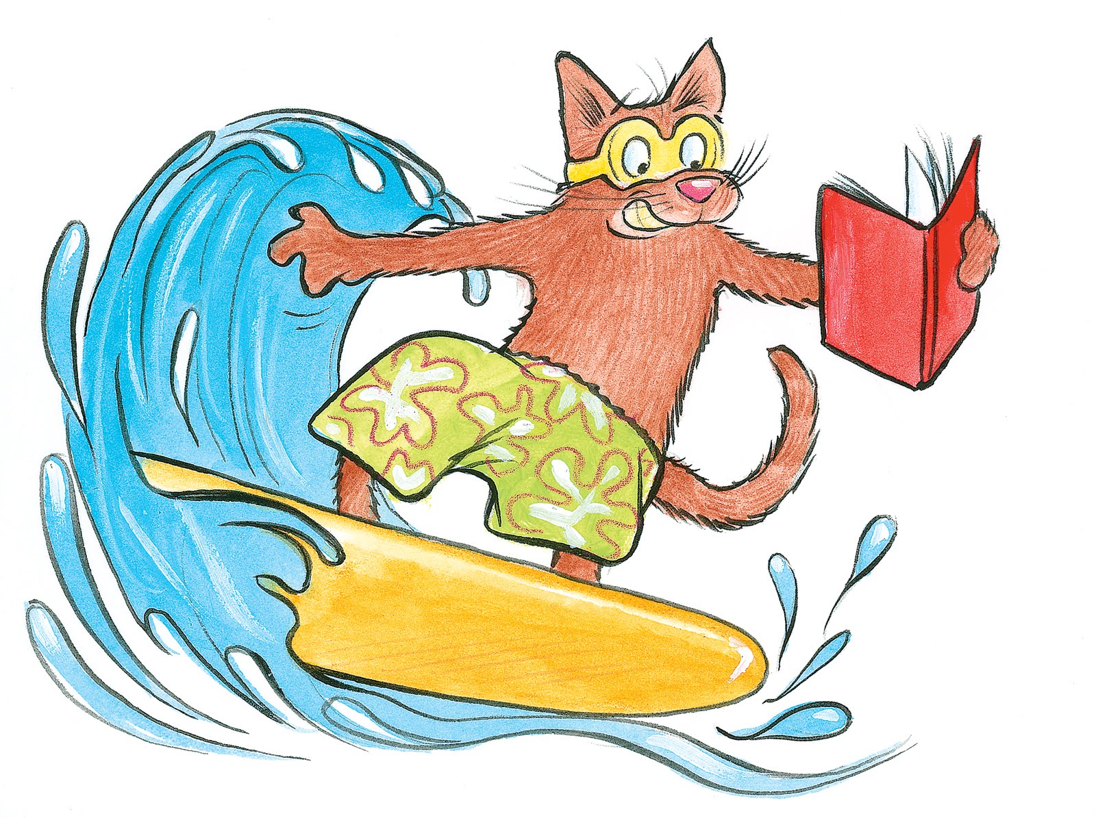 Clipart reading summer. Free beach cliparts download