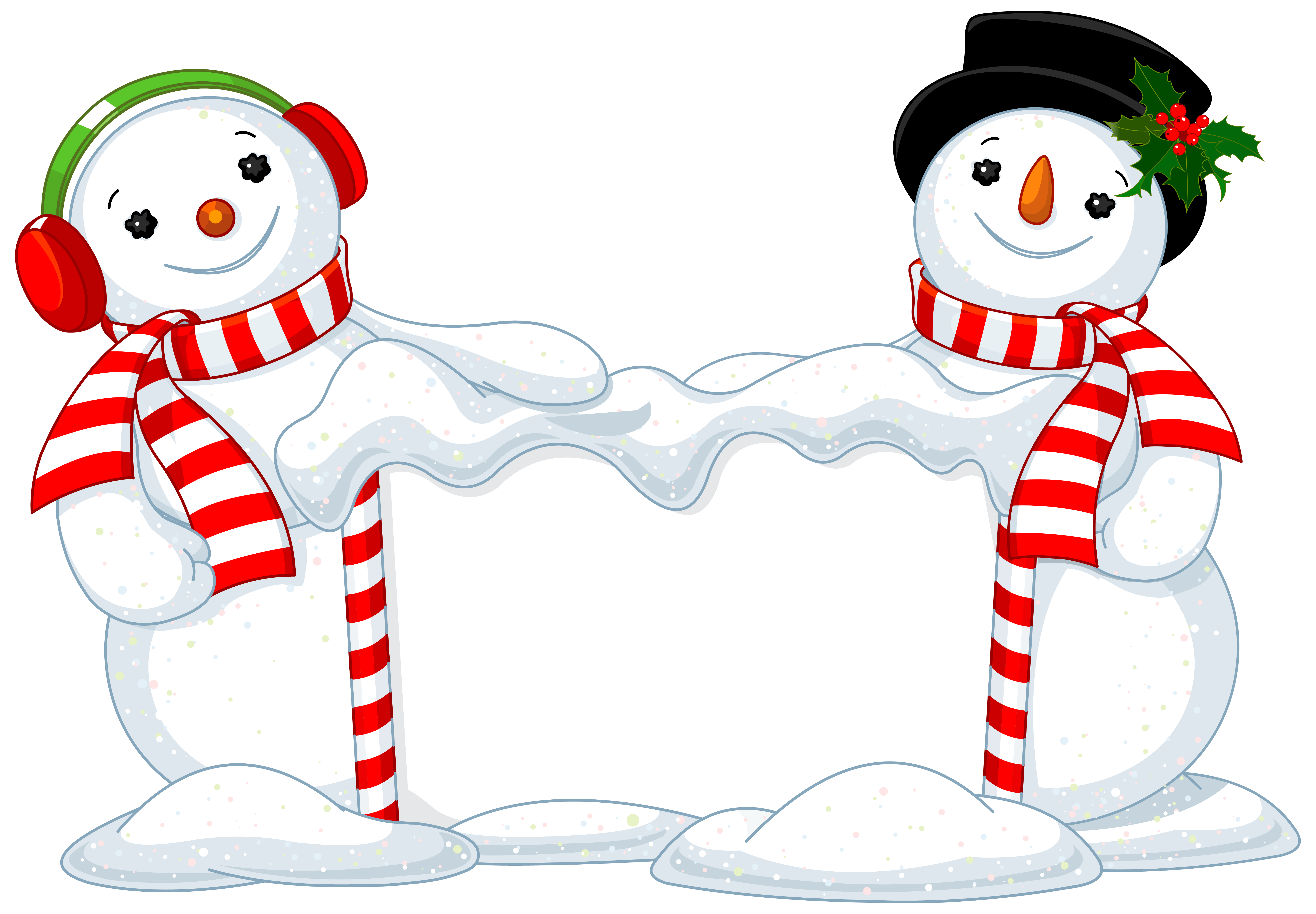 decoration clipart snowman