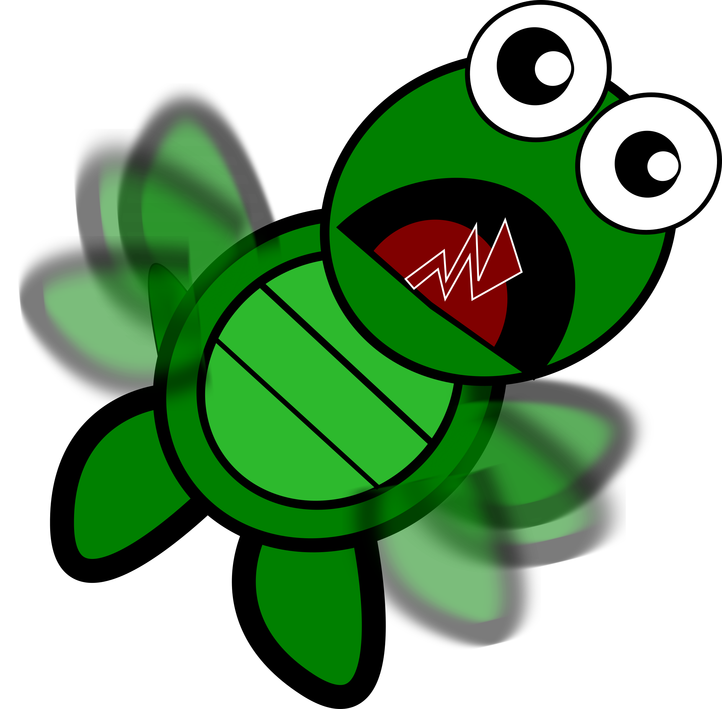 Face clipart turtle. Flapping by feraliminal animation