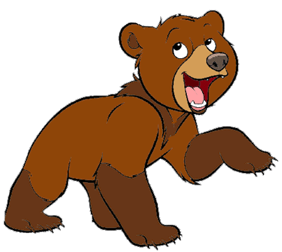 Clipart bear. Brother clip art disney