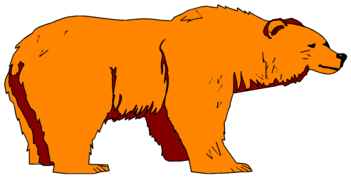 clipart bear animation