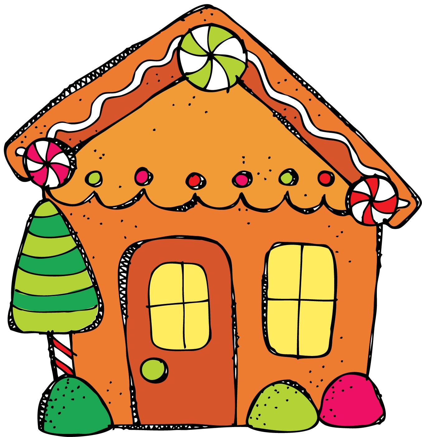 cookie clipart house