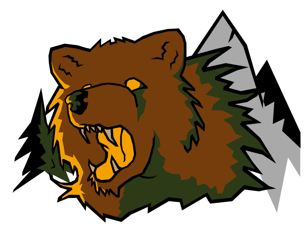 clipart bear logo