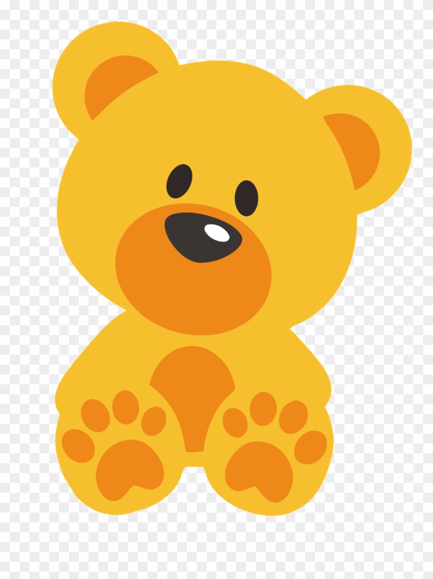 Clipart bear orange. Embroidery machines teddy png