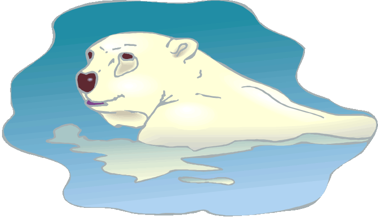 Walrus clipart swimming. Free bear polar