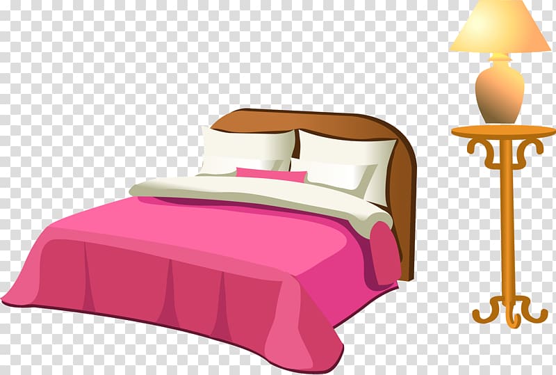 clipart bed bed cover