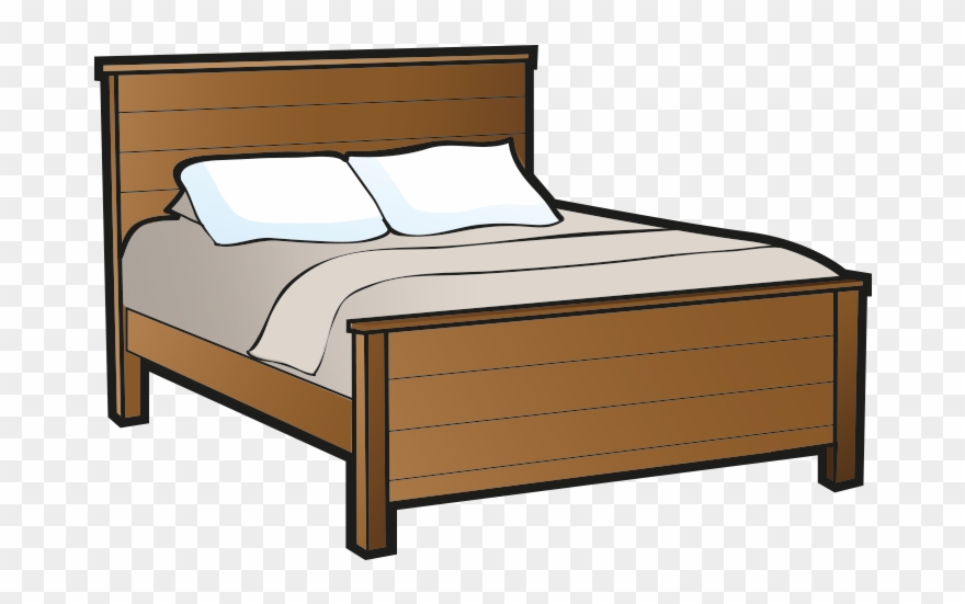 clipart bed bed frame