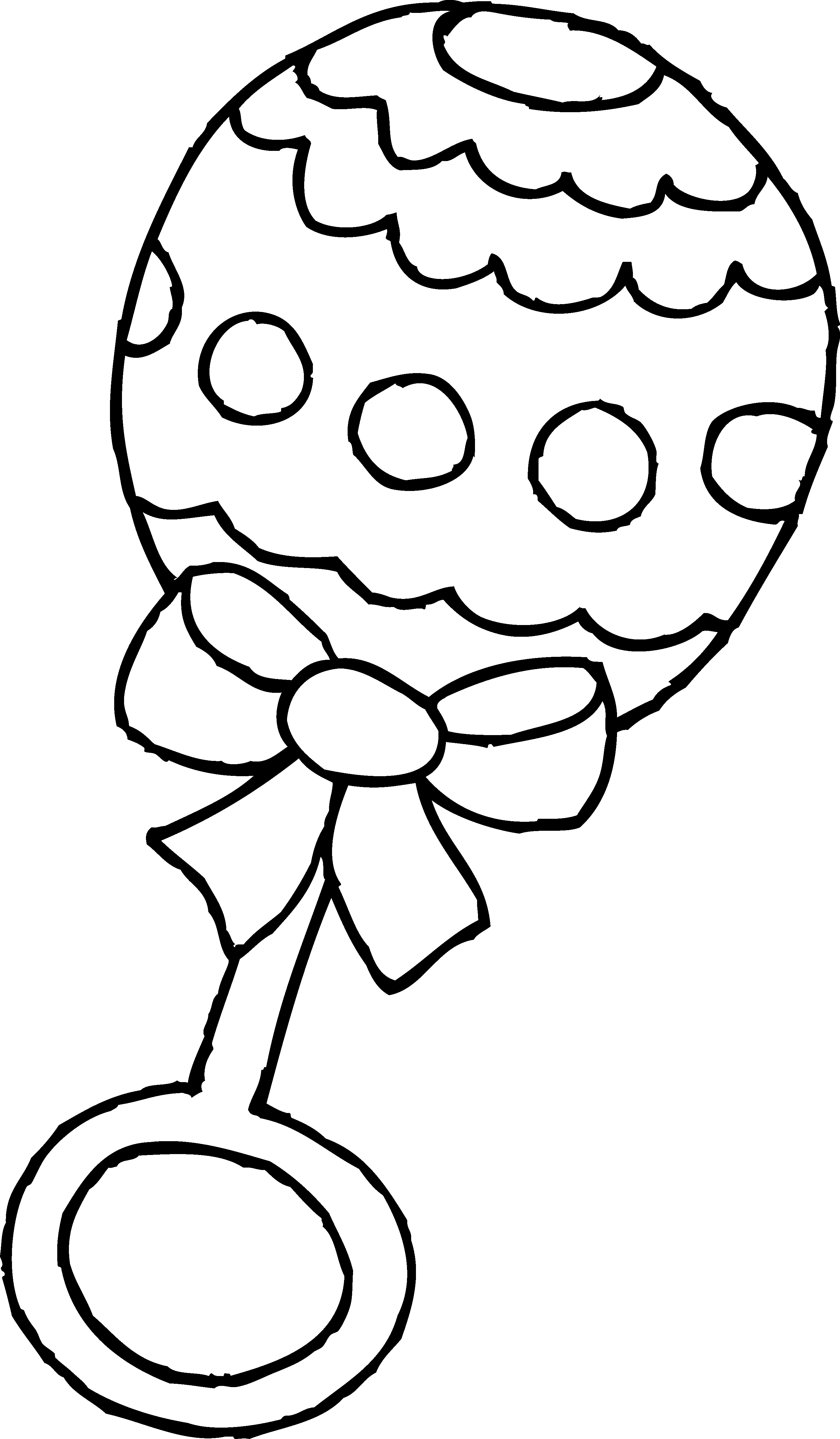 Baby rattle coloring page. Juice clipart outline