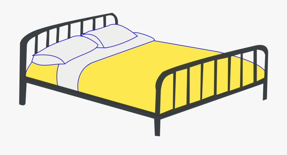 Transparent cartoon free cliparts. Clipart bed cool bed