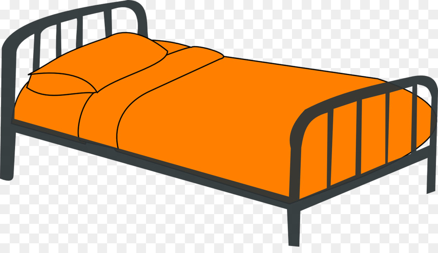 clipart bed cot