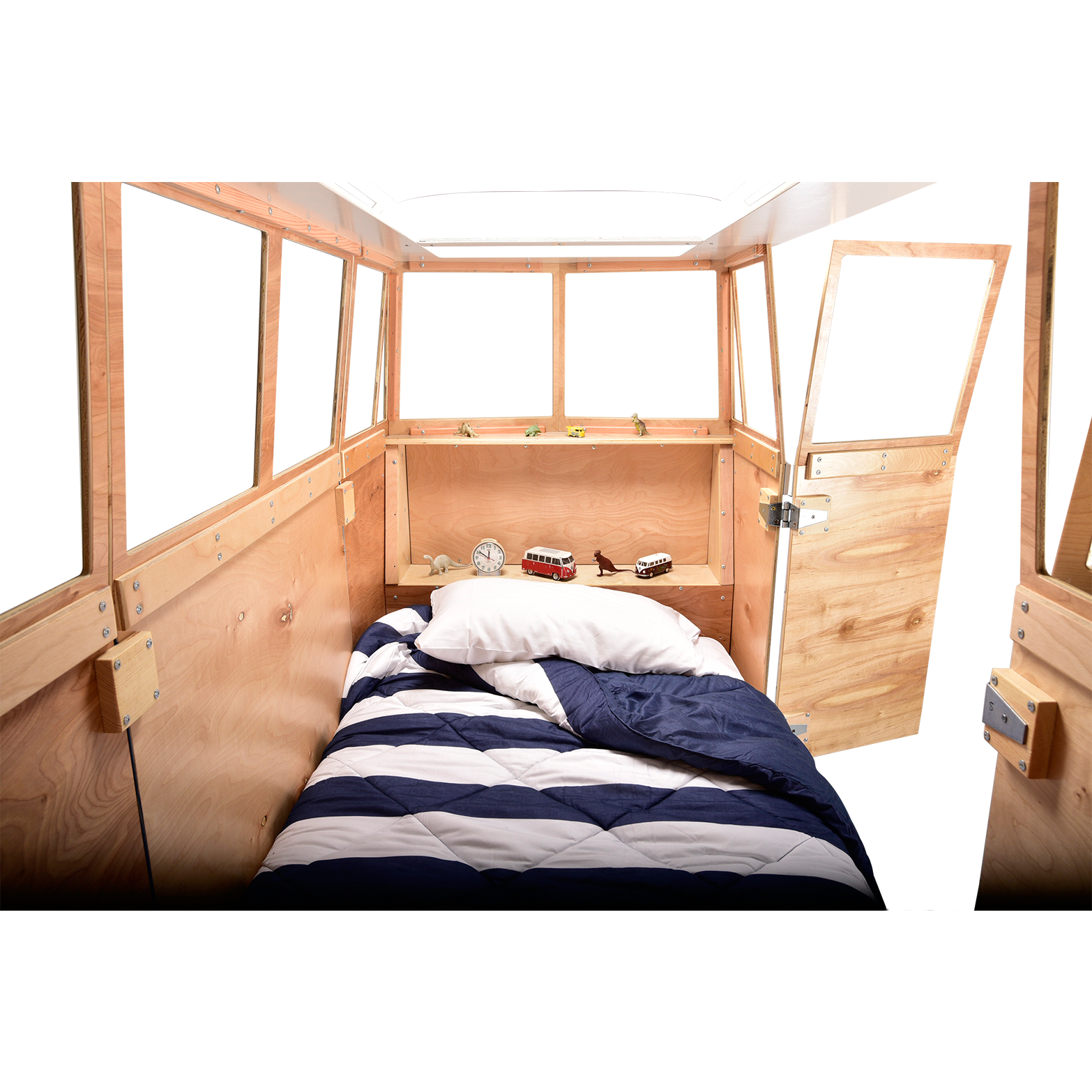 The leon bus by. Clipart sleeping cozy bed