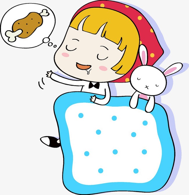 dream clipart bed