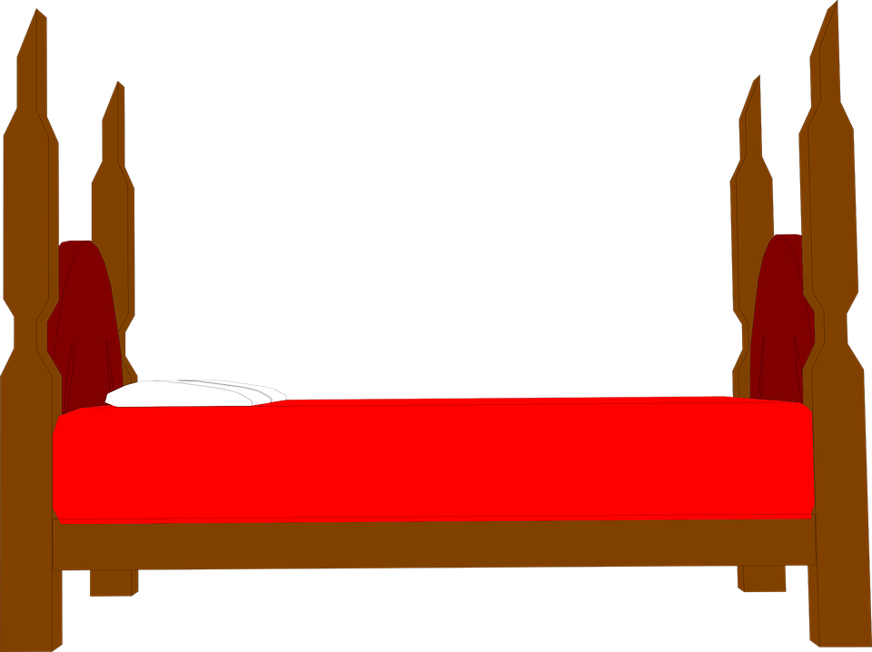 clipart bed easy