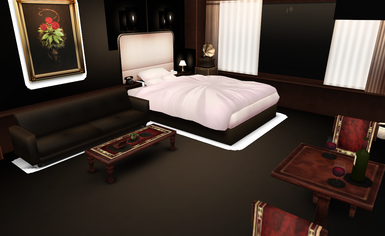 clipart bed fancy bed