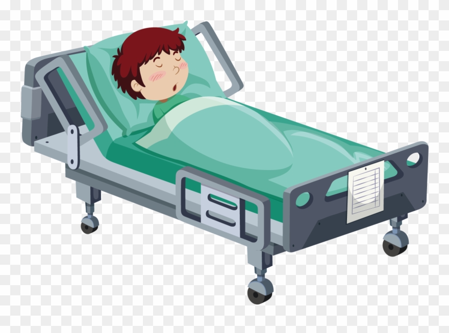 clipart bed hosptial