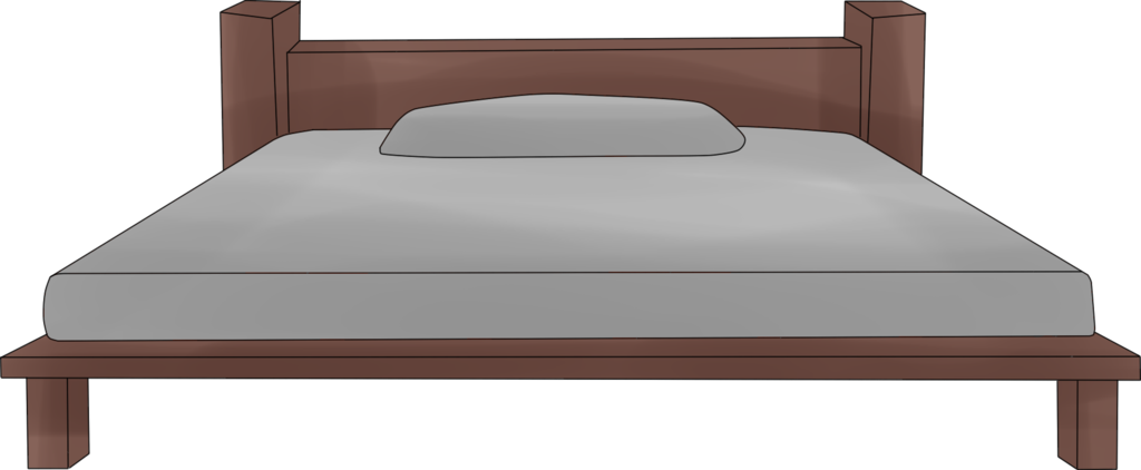 Clipart bed lit. Kisekae prop by xkokone