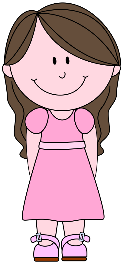 Excited clipart delight.  girl big pinterest