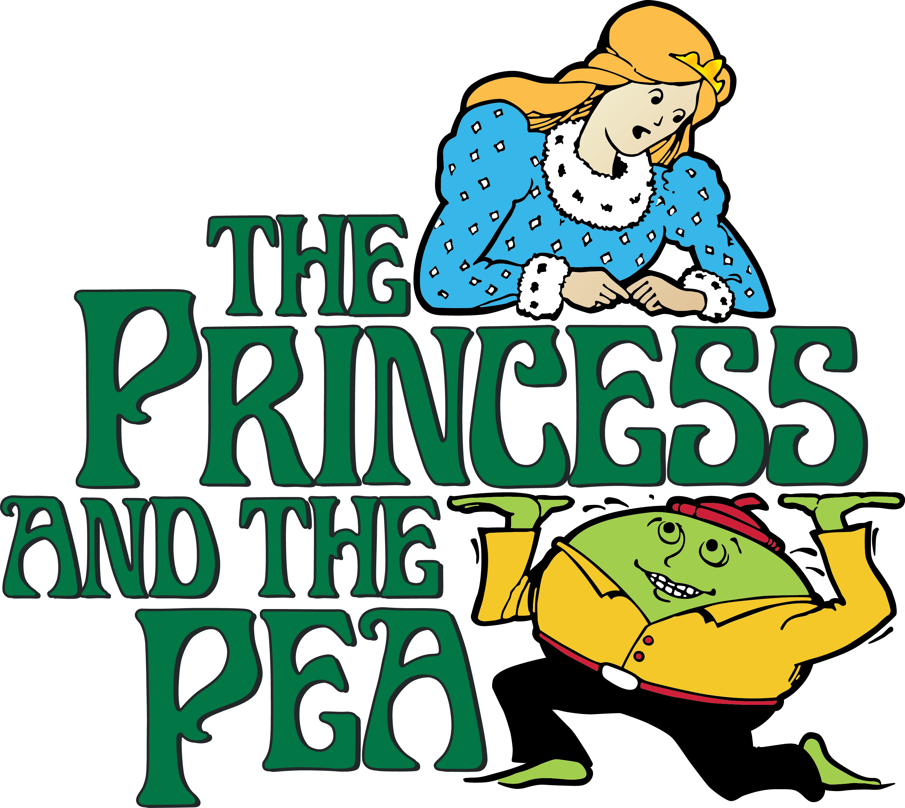 clipart bed princess and the pea