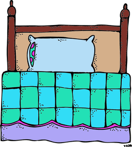  in the song. Clipart bed printable