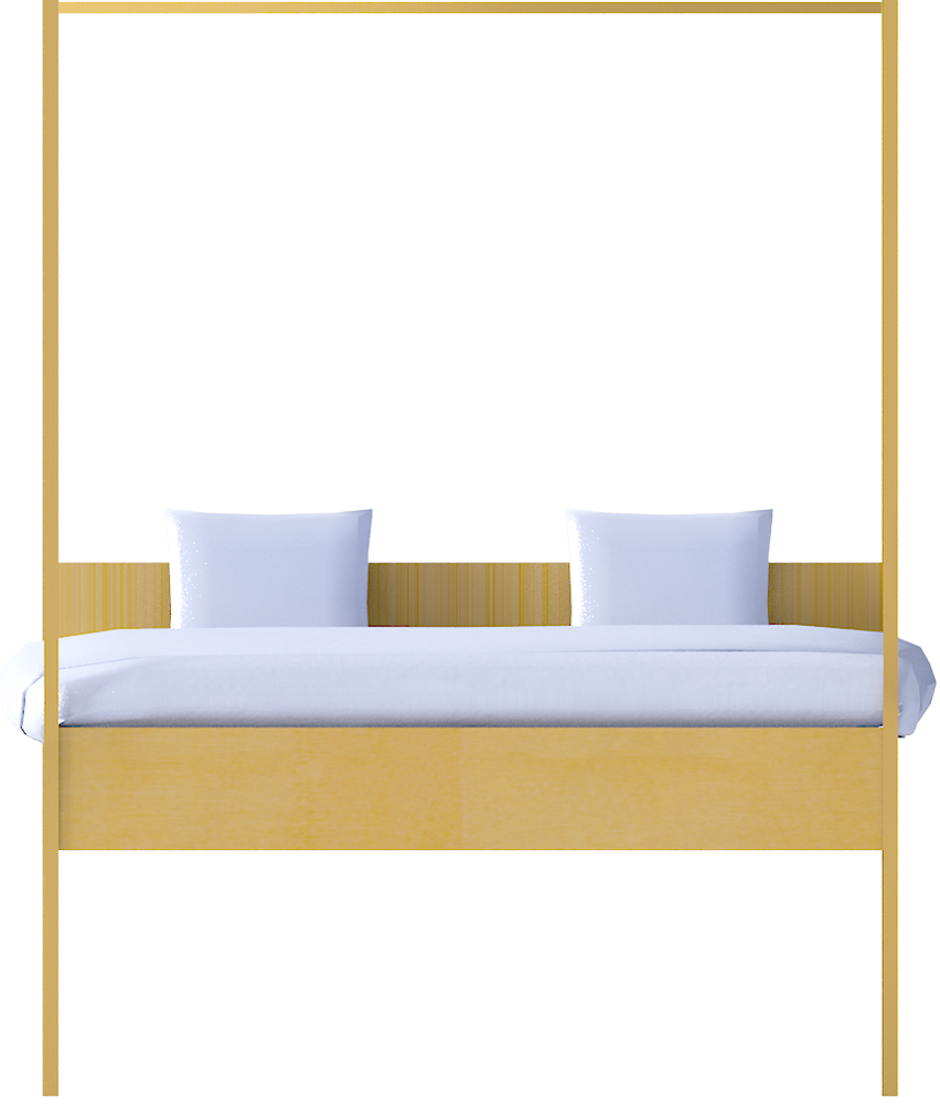 Cad and bim object. Clipart bed rectangle