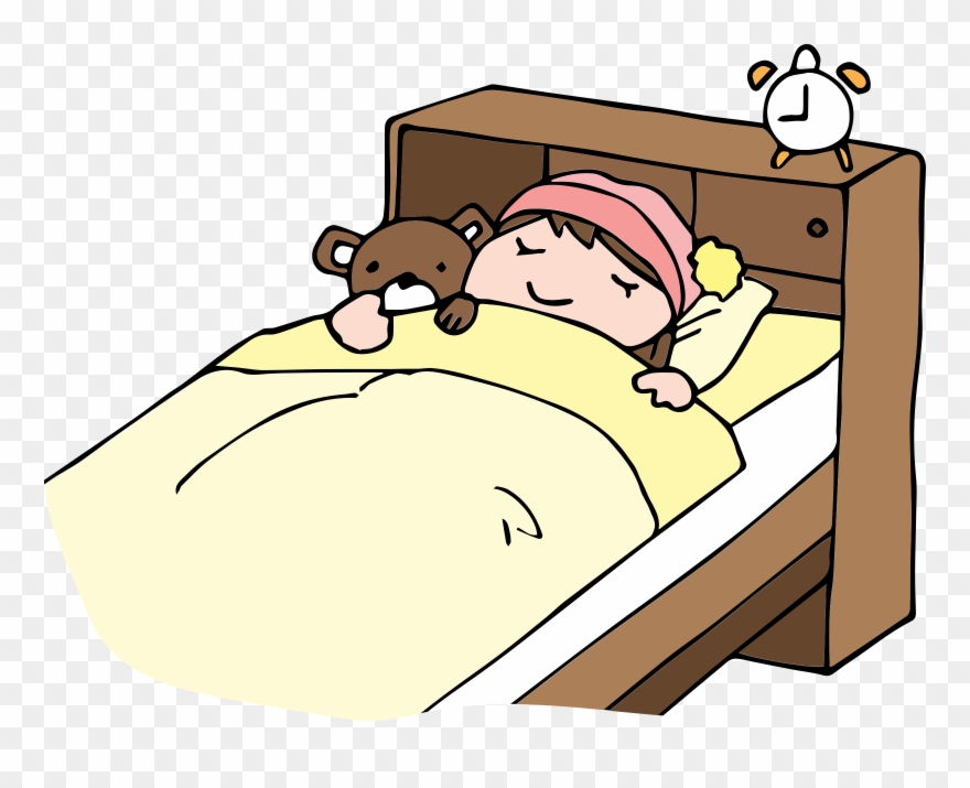 clipart bed sleepy time