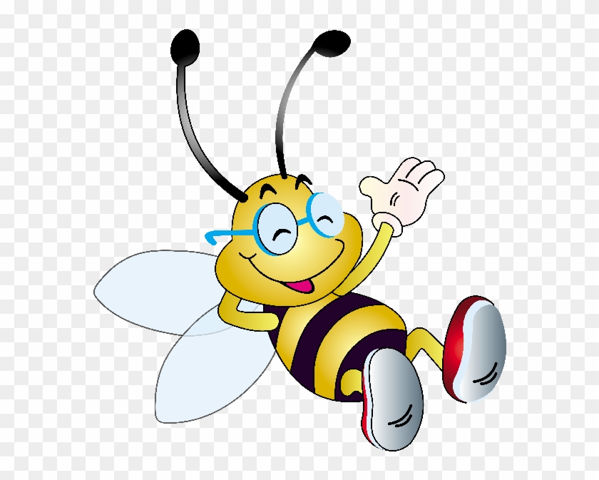 clipart bee abstract