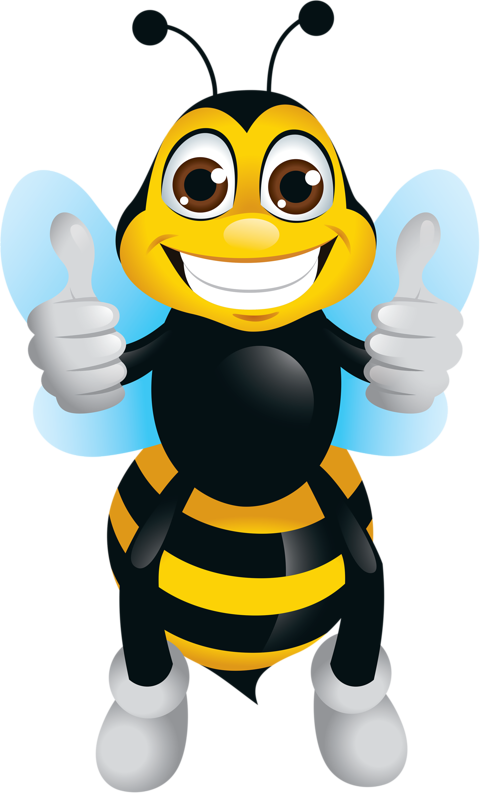 Df e png pinterest. Clipart bee character