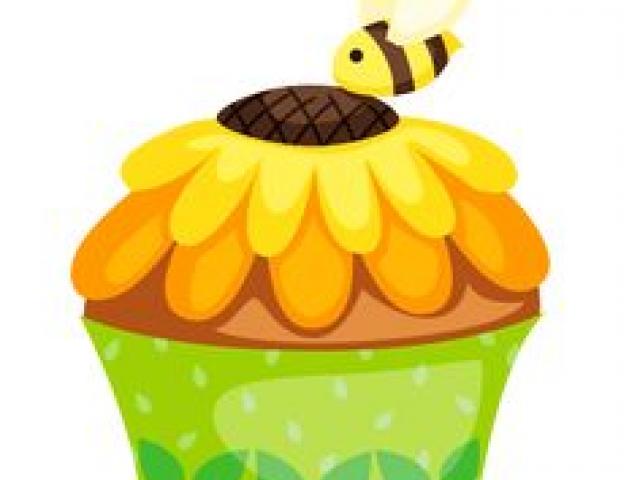 Free download clip art. Clipart bee cupcake