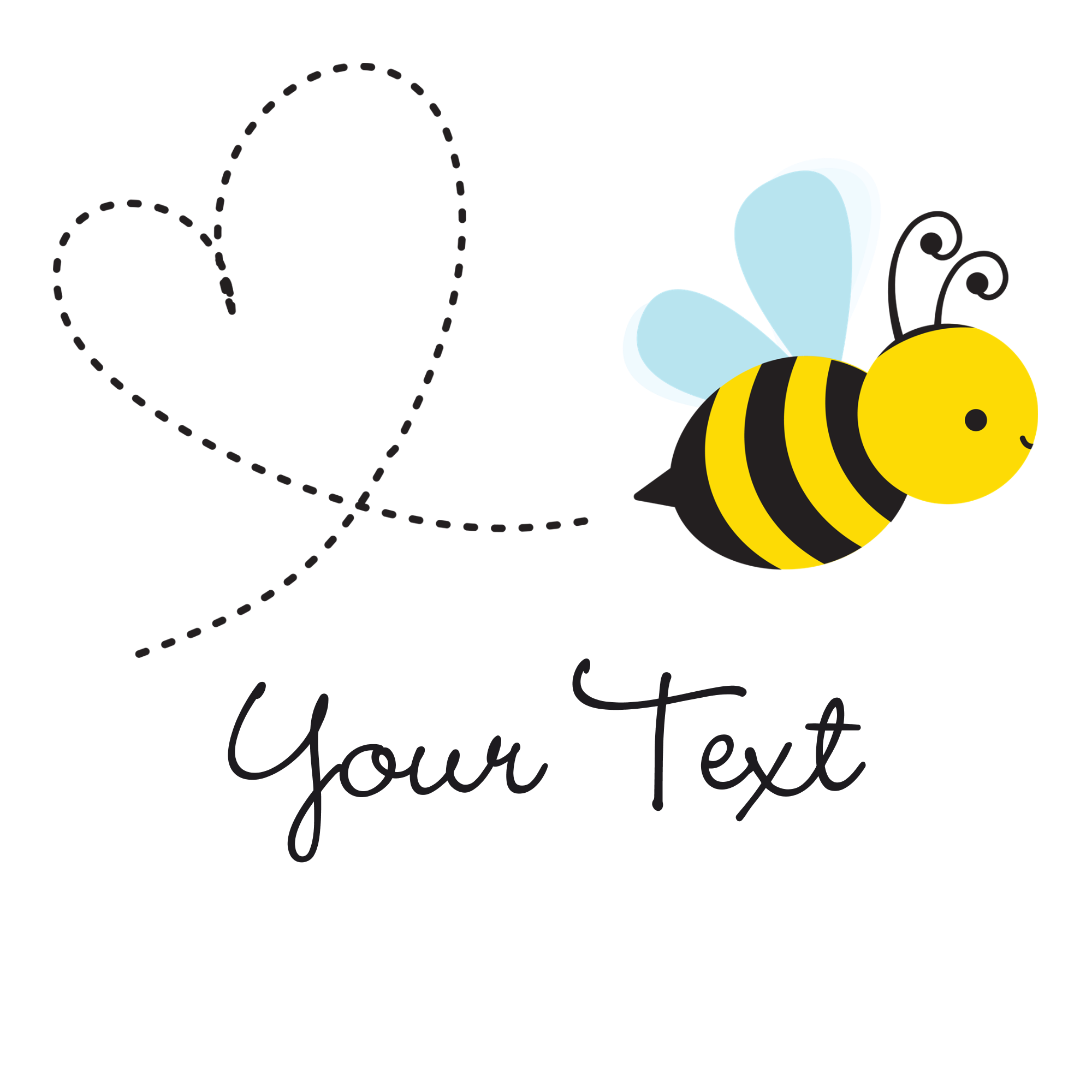 clipart hearts bee