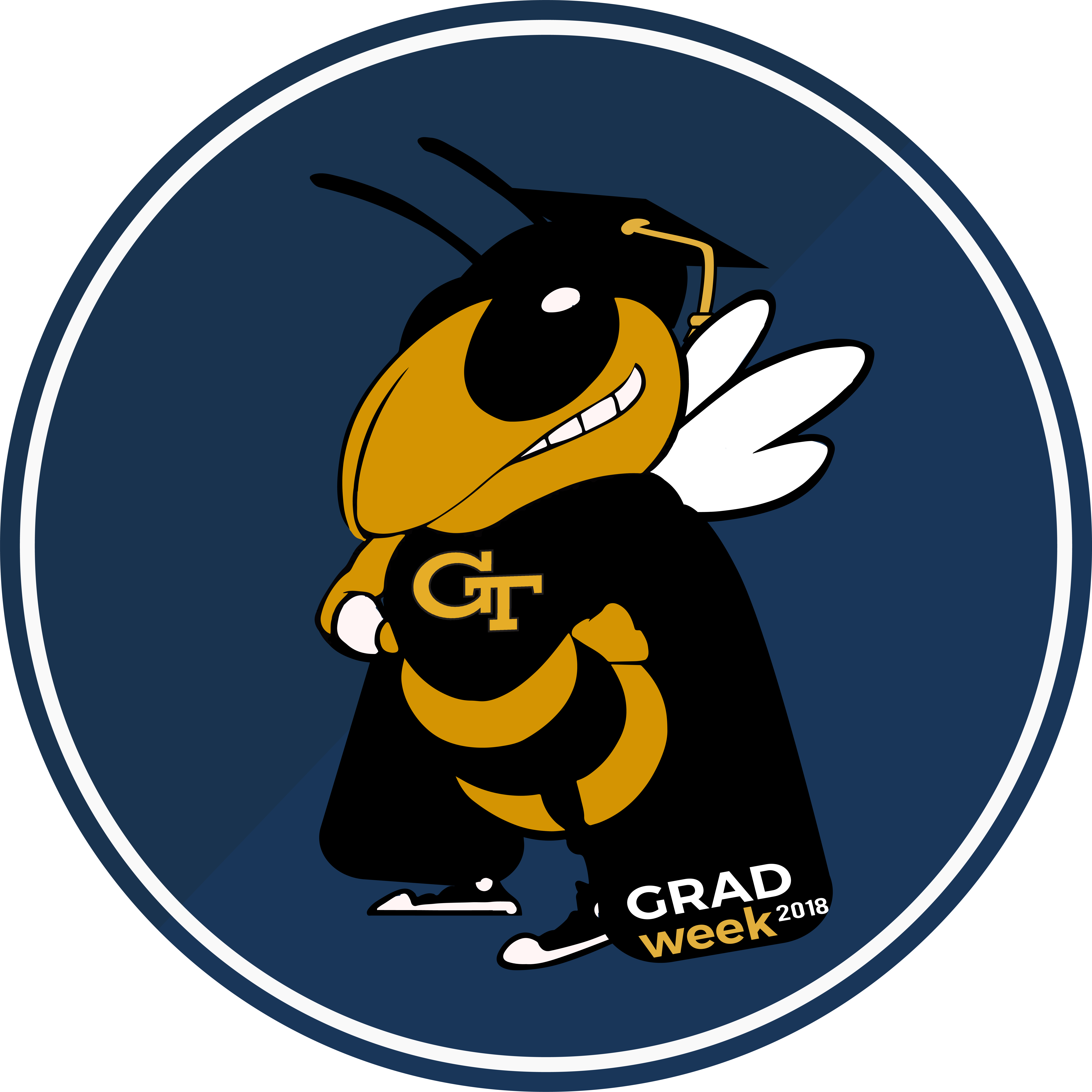 clipart bee graduation