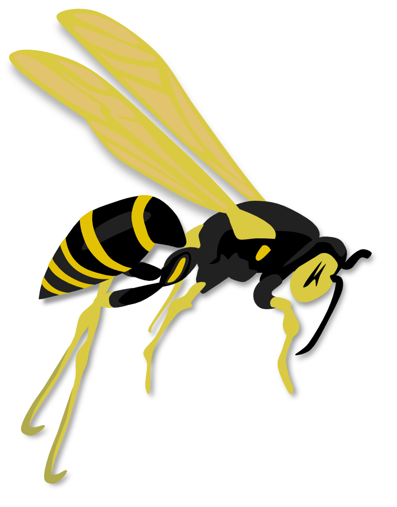 Clipart bee hornet. Onlinelabels clip art flying