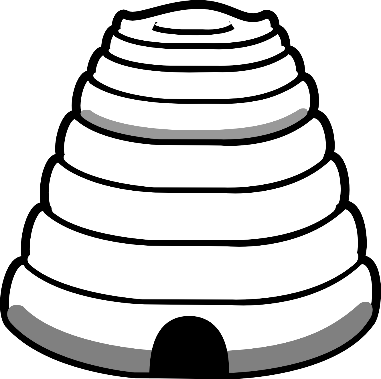 Clipart bee house. Spelling black and white