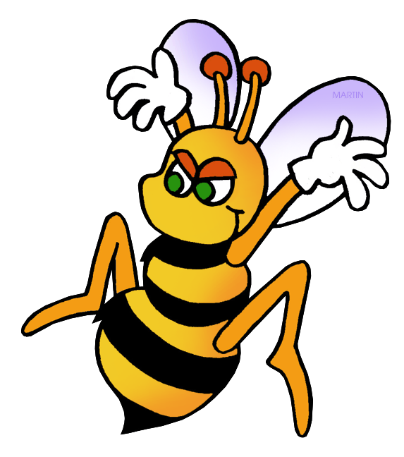 United states clip art. Clipart bee insect
