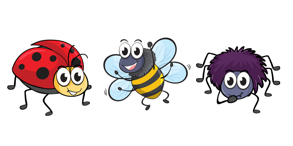 Ladybug clipart bee. Insect cartoon clip art
