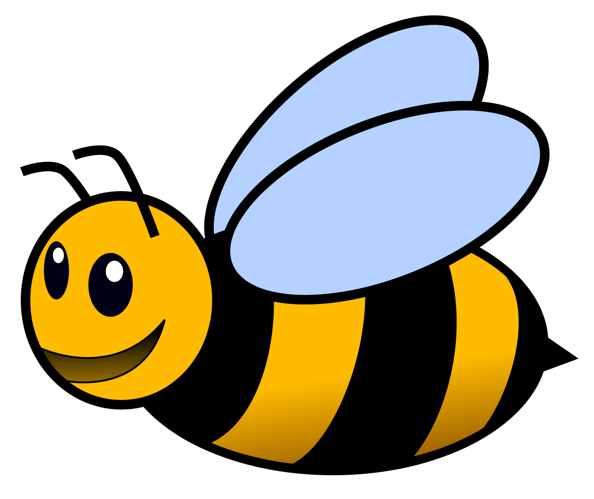 sad clipart bee