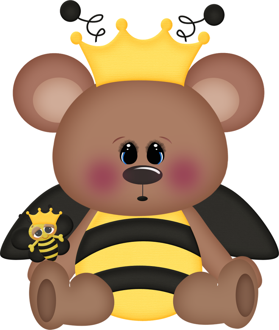 clipart bee paper