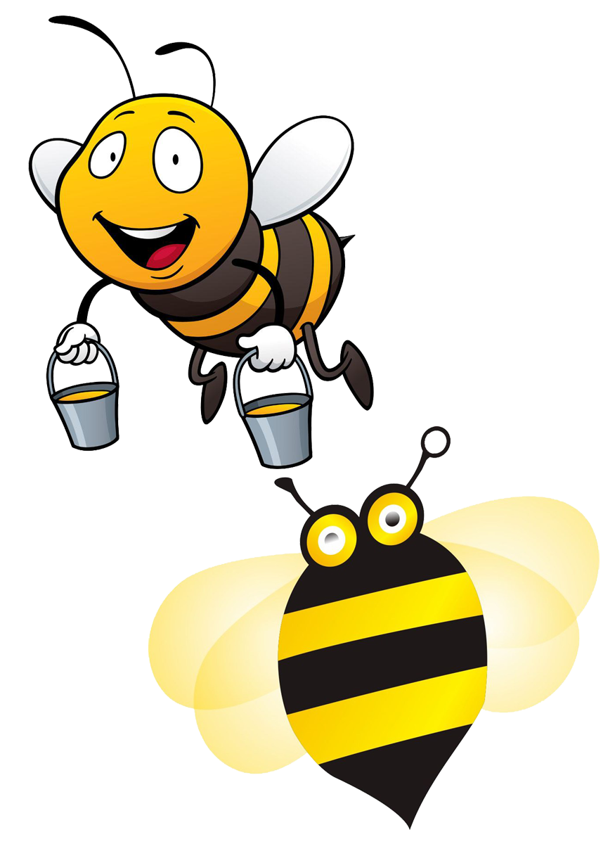 honey clipart worker bee clipart, transparent - 457.36Kb 875x1200.