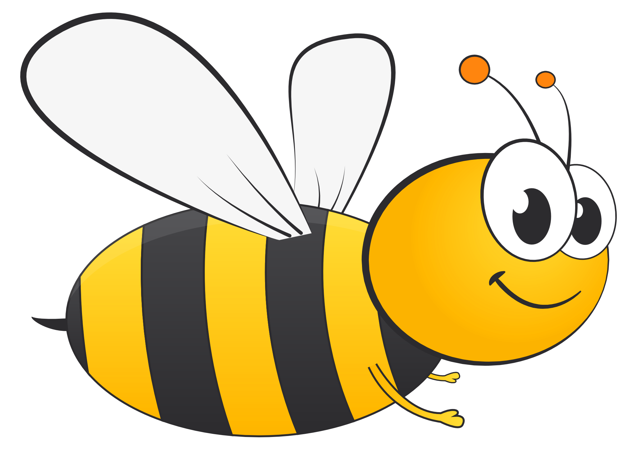 honey clipart bee's