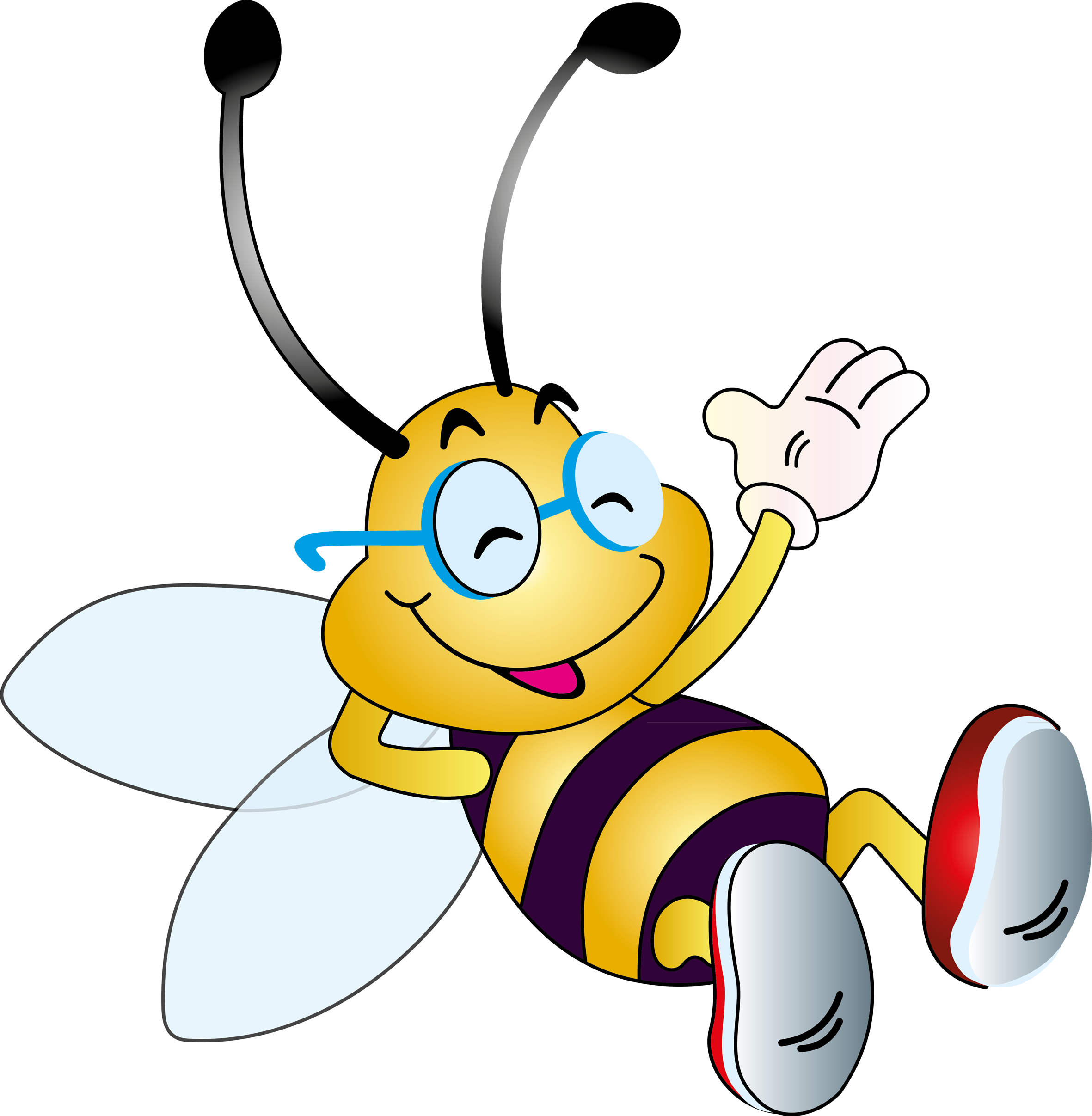 Ladybug clipart bee.  b f c