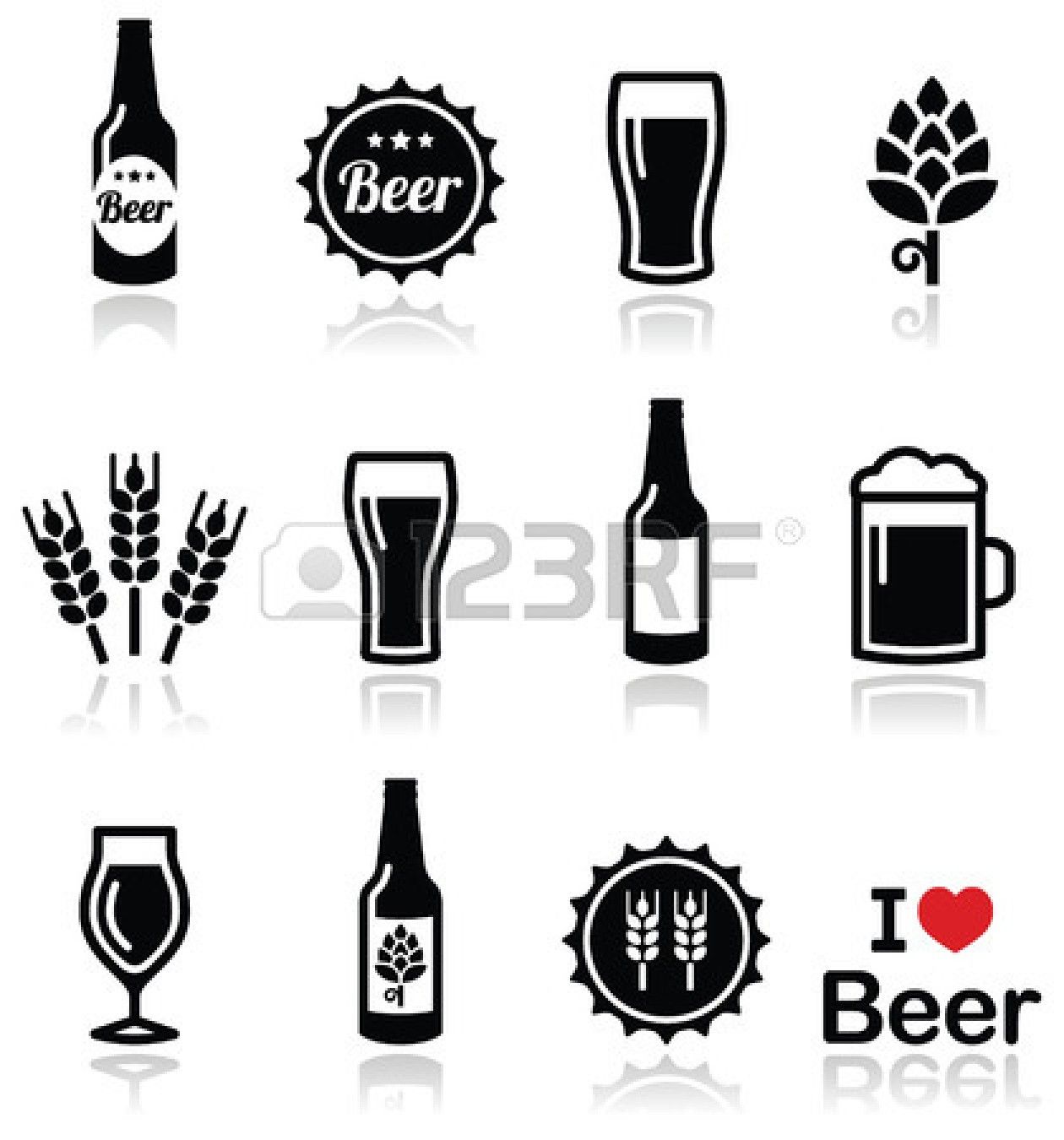 Stock vector tatt images. Clipart beer beer logo