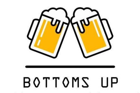 clipart beer bottoms up